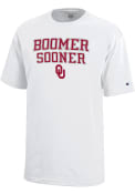 Oklahoma Sooners Youth White Boomer Sooner T-Shirt