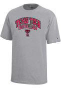 Texas Tech Red Raiders Youth Grey Arch Mascot T-Shirt
