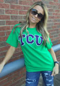 Champion TCU Horned Frogs Green Arch Mascot Tee
