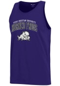 Champion TCU Horned Frogs Purple Arch Logo Tank Top