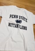 Champion Penn State Nittany Lions White #1 Design Tee