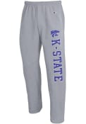 K-State Wildcats Champion Open Bottom Sweatpants - Grey