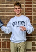 Penn State Nittany Lions Champion Reverse Out Crew Sweatshirt - Grey