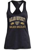 Oakland University Golden Grizzlies Womens Champion Swing Tank Top - Black