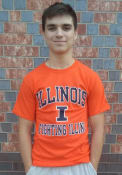 Illinois Fighting Illini Champion Number One T Shirt - Orange