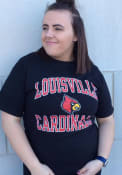 Louisville Cardinals Champion Team Logo T Shirt - Black