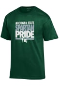 Michigan State Spartans Champion Spartan Pride T Shirt - Green