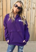 TCU Horned Frogs Champion Primary Logo Light Weight Jacket - Purple