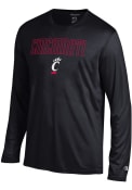 Champion Mens Black Cincinnati Bearcats Athletic T-Shirt