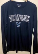 Champion Villanova Wildcats Navy Blue Athletic Long Sleeve Tee Tee