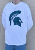 Champion Michigan State Spartans White Primary Logo Tee