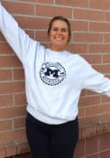 Michigan Wolverines Champion Official Seal Crew Sweatshirt - Grey
