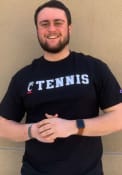 Cincinnati Bearcats Black Tennis Champion Short Sleeve T Shirt