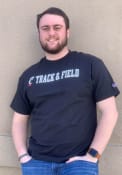 Cincinnati Bearcats Black Track and Field Champion Short Sleeve T Shirt