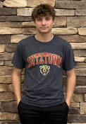 Kutztown University Champion Arch Mascot T Shirt - Black