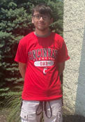Cincinnati Bearcats Red Dad Champion Short Sleeve T Shirt