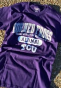 Champion TCU Horned Frogs Purple Alumni Tee