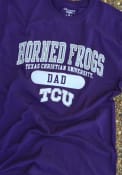 Champion TCU Horned Frogs Purple Dad Tee