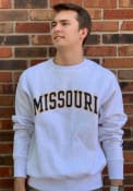 Missouri Tigers Champion Reverse Weave Crew Sweatshirt - Grey