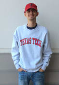 Texas Tech Red Raiders Champion Reverse Weave Crew Sweatshirt - Grey