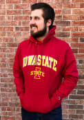 Iowa State Cyclones Champion Arch Mascot Hooded Sweatshirt - Cardinal