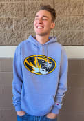 Missouri Tigers Champion Big Logo Hooded Sweatshirt - Grey