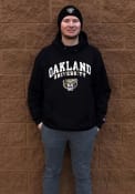 Oakland University Golden Grizzlies Champion Arch Mascot Hooded Sweatshirt - Black