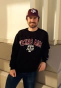Texas A&M Aggies Champion Arch Mascot Crew Sweatshirt - Black