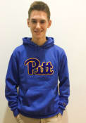 Pitt Panthers Champion Logo Hooded Sweatshirt - Blue