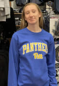 Pitt Panthers Champion Arch Mascot T Shirt - Blue