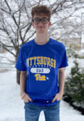 Pitt Panthers Champion Dad T Shirt - Blue
