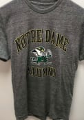Notre Dame Fighting Irish Champion Heathered Alumni Fashion T Shirt - Grey