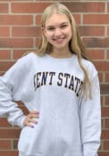 Kent State Golden Flashes Champion Reverse Weave Crew Sweatshirt - Grey