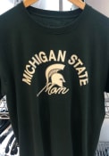 Michigan State Spartans Womens Champion Mom T-Shirt - Green