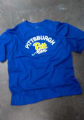 Pitt Panthers Womens Champion Mom T-Shirt - Blue