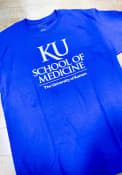Kansas Jayhawks Champion School of Medicine T Shirt - Blue
