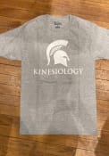 Michigan State Spartans Champion Kinesiology T Shirt - Grey