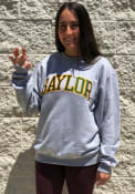Baylor Bears Champion Arch Tackle Crew Sweatshirt - Grey