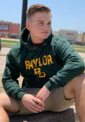 Baylor Bears Champion Big Logo Hooded Sweatshirt - Green