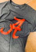 Alabama Crimson Tide Champion Big Logo T Shirt - Black