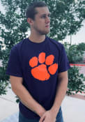 Clemson Tigers Champion Big Logo T Shirt - Purple