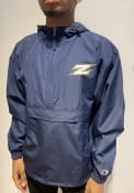Akron Zips Champion Packable Light Weight Jacket - Navy Blue