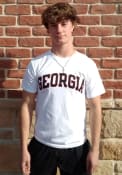 Georgia Bulldogs Champion Arch Name T Shirt - White