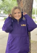 LSU Tigers Champion Packable Light Weight Jacket - Purple