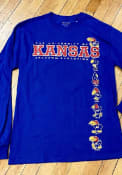 Kansas Jayhawks Champion Evolution T Shirt - Blue