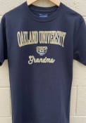 Oakland University Golden Grizzlies Womens Champion Grandma T-Shirt - Black