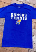 Kansas Jayhawks Champion Tennis T Shirt - Blue