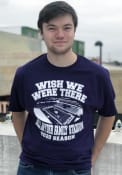 K-State Wildcats Champion Wish We Were There T Shirt - Purple