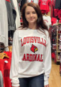 Louisville Cardinals Champion Team Logo T Shirt - White