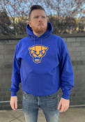 Pitt Panthers Champion Panther Head Hooded Sweatshirt - Blue